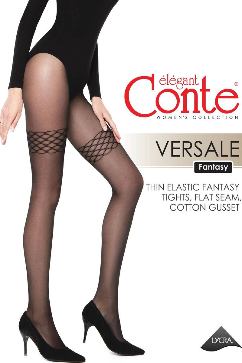 Dresuri cu imitatie bandă adezivă ajurată, Conte Fantasy Versale