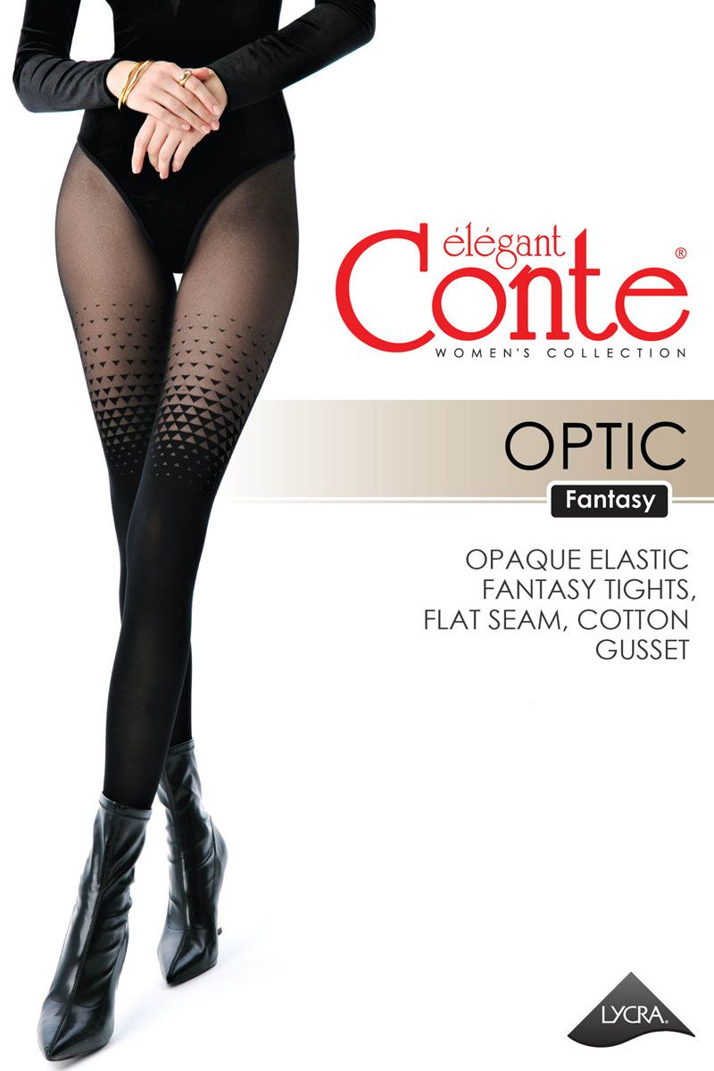 Dresuri cu model geometric, Conte Fantasy Optic