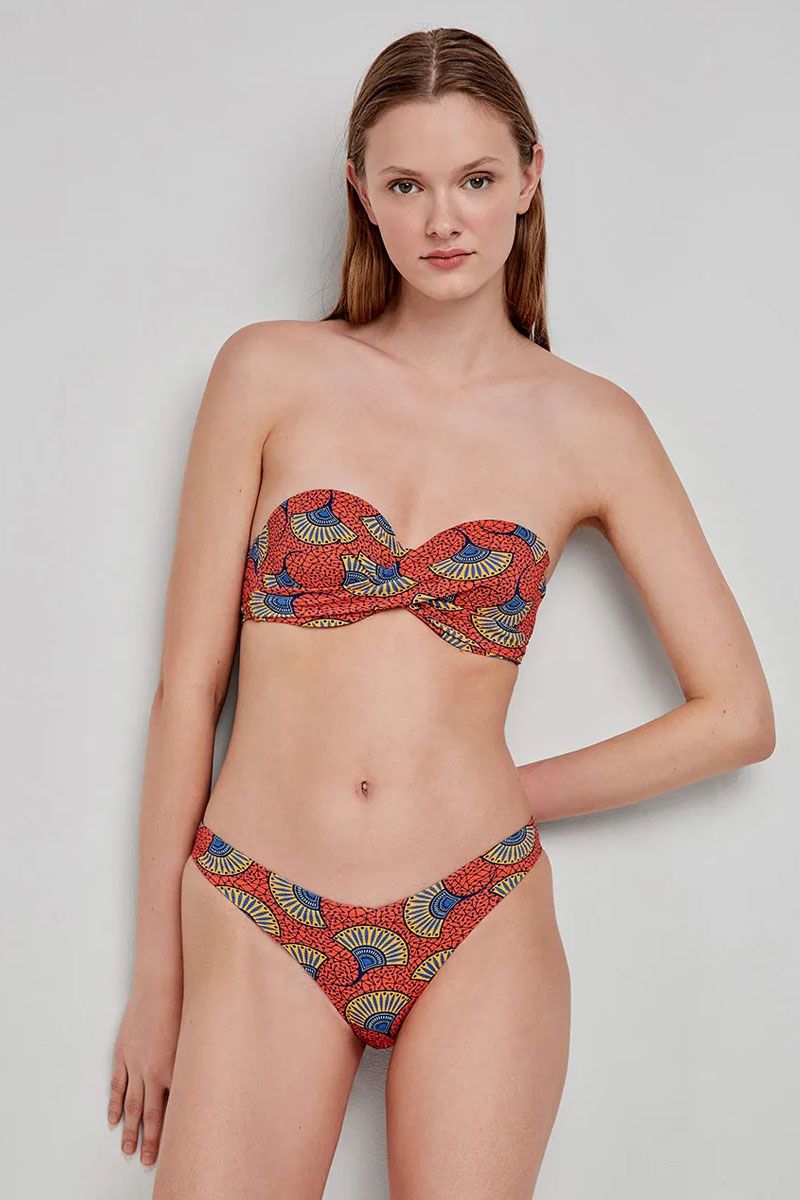Slip de baie cu imprimeu tribal, Gisela 2/30241