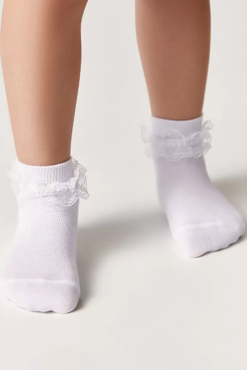 Șosete copii cu dantelă pe margine, Conte Kids Tip-Top 000
