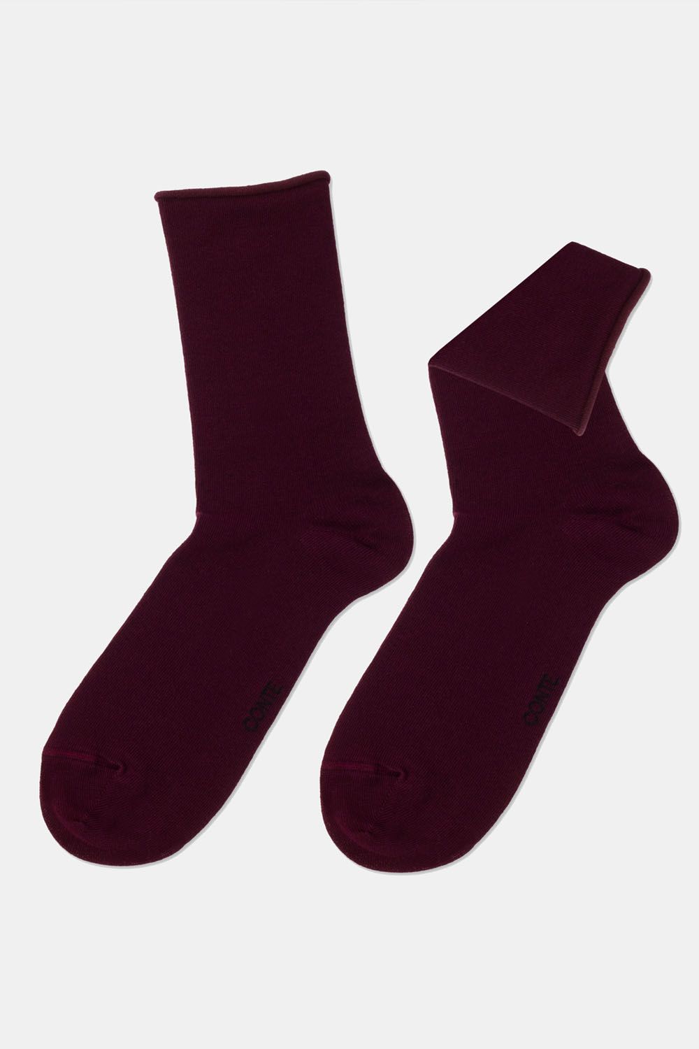 Șosete damă din bumbac fără elastic, Conte Elegant Comfort 000