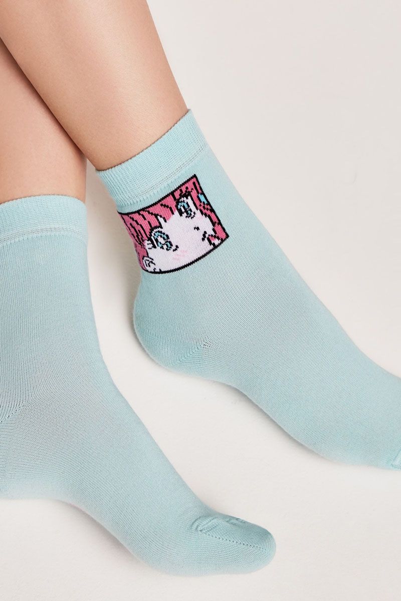 Șosete haioase cu model Anime, Conte Kids Funny Legs 941
