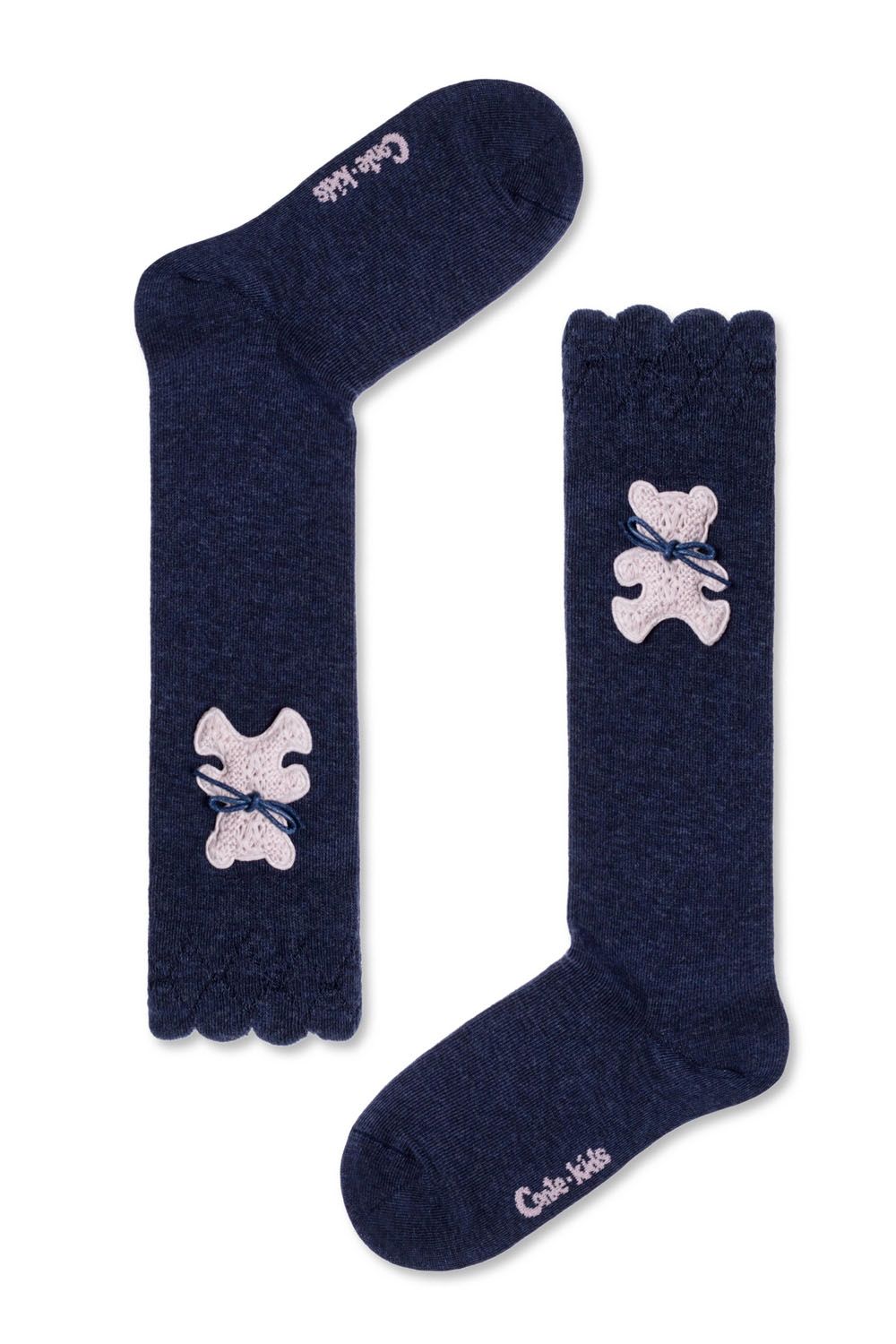 Șosete haioase pentru copii cu Ursuleț decorativ, Conte kids Tip-Top 576
