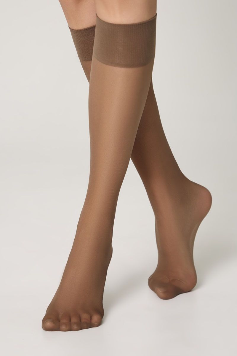 Șosete lungi 3/4 damă Lycra, Accent 40 Den (2 perechi)