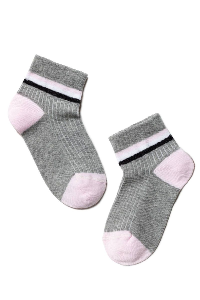 Șosete sport scurte pentru copii, din bumbac, Conte Kids Active 503