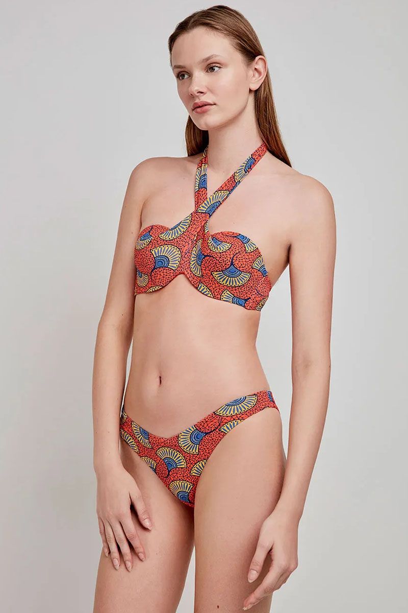 Sutien baie tip bandeau cu imprimeu tribal, Gisela 2/30241