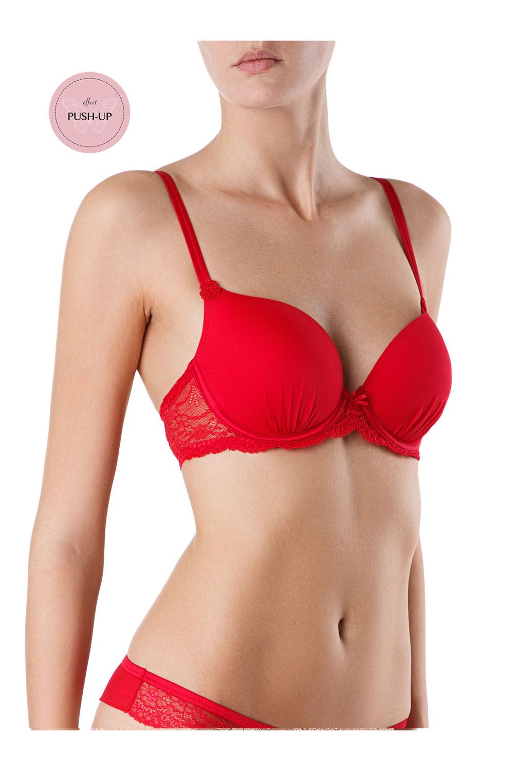 Sutien dantelat cu dublu push-up, Conte Romantique RB1030