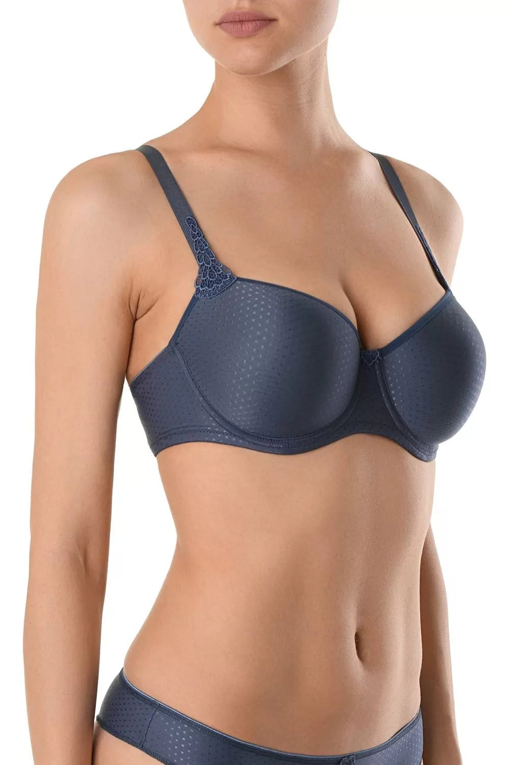 Sutien cu arcuri și întăritură, material jacquard, Conte Voyage RB4016