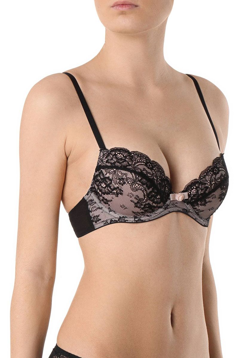Sutien push-up din dantelă, Conte Jardin TB1093