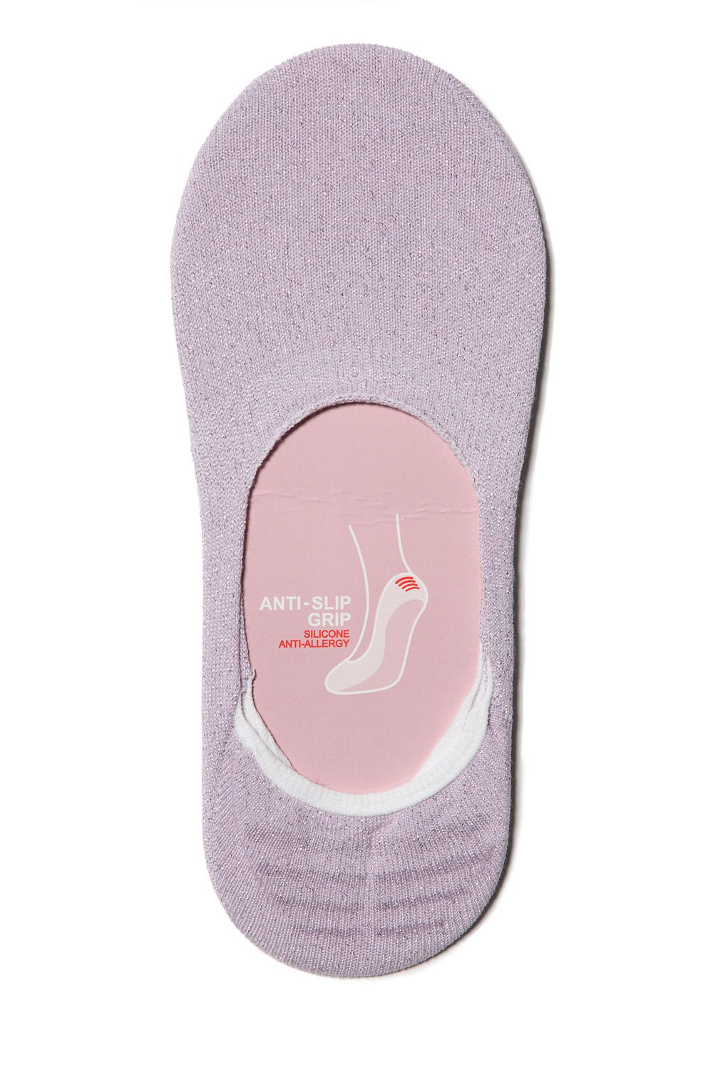 Tălpici damă subțiri din bumbac cu lurex, Conte Classic 000