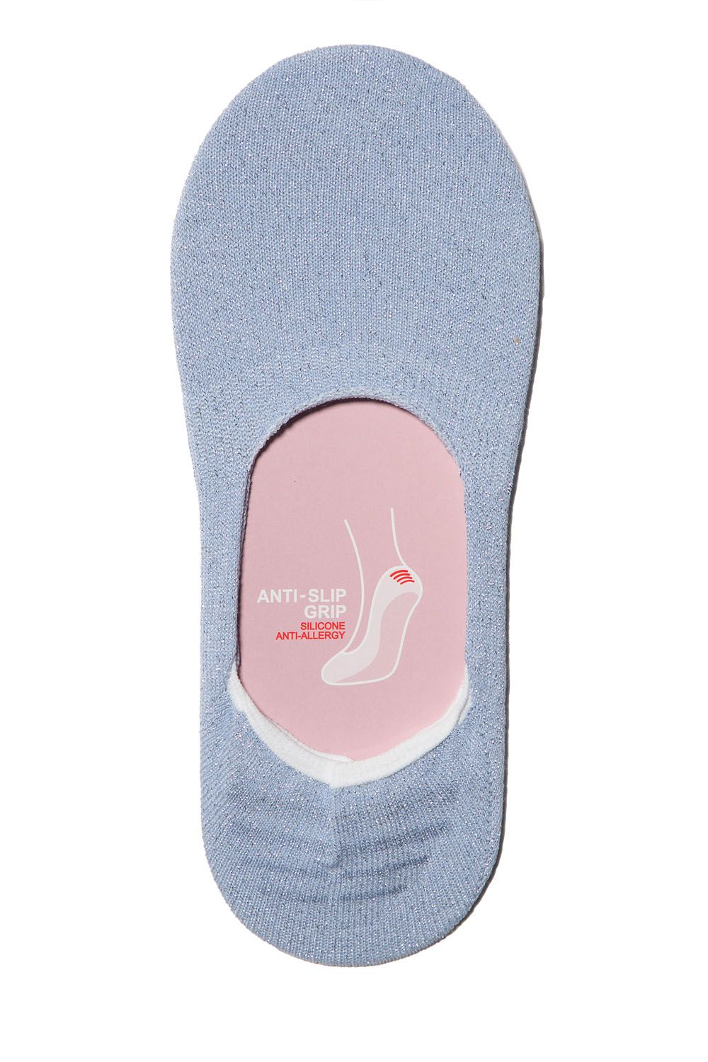 Tălpici damă subțiri din bumbac cu lurex, Conte Classic 000